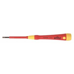 Wiha Tools 32004 Insulated Pico Finish Precision Slotted Screwdriver - 3.5 x 60 mm. for $19