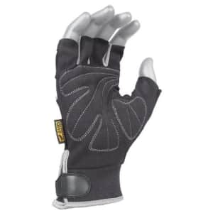 DeWalt DPG230M Technicians Fingerless Synthetic Leather Glove, Medium for $17 DeWalt DPG230M Technicians Fingerless Synthetic Leather Glove, Medium for $17