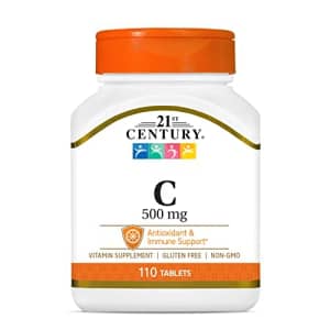 21st Century C 500 Mg Tablets, 110 Count for $7