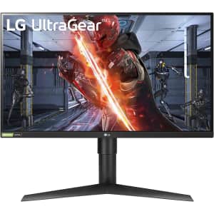 LG 27" 1440p 144Hz IPS G-Sync LED Gaming Monitor for $250