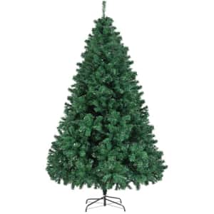 7.5-Foot Premium Spruce Artificial Christmas Tree for $23