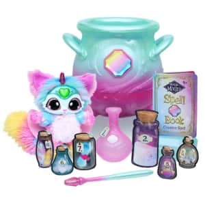 Magic Mixies Magical Misting Cauldron w/ Interactive 8" Plush Toy for $45 Magic Mixies Magical Misting Cauldron w/ Interactive 8" Plush Toy for $45