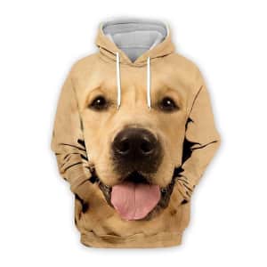 Men's Dog Graphic Hoodies for $11