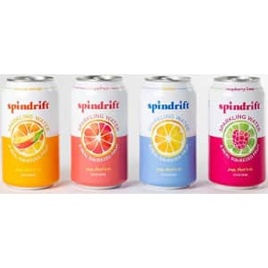 Spindrift Sparkling Water 12-oz. Can 20-Pack for $12 w/ Sub & Save
