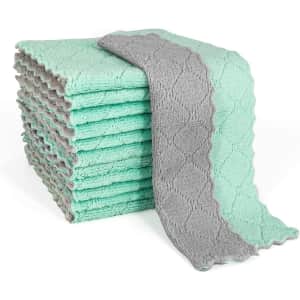 DHGG Kitchen Dish Towels 12-Pack for $4