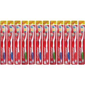 Colgate Premier Classic Clean Medium Toothbrush 12-Pack for $6 Colgate Premier Classic Clean Medium Toothbrush 12-Pack for $6