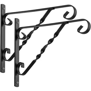 Amagabeli 12" Hanging Plant Bracket 2-Pack for $8 Amagabeli 12" Hanging Plant Bracket 2-Pack for $8
