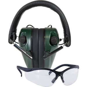 Caldwell E-Max Electronic 23 NRR Adjustable Earmuffs w/ Glasses for $26