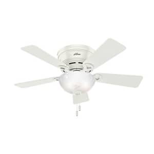 Hunter Fan Company 52138 Hunter 42-Inch Haskell Low Profile Indoor Living Room Ceiling 4 Blade Fan for $114