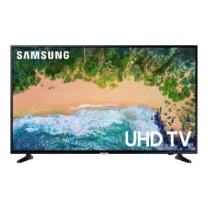 Samsung 55" 4K Smart LED TV, 2018 Model for $348