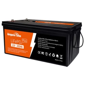 Ampere Time 12V LiFePO4 Plus Lithium Battery for RV for $640