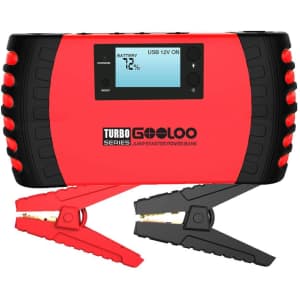 Gooloo 20,800mAh Power Bank and Jump Starter for $50 Gooloo 20,800mAh Power Bank and Jump Starter for $50