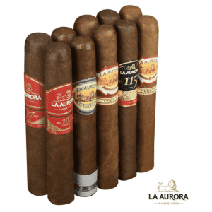 La Aurora Alpha 10-Cigar Sampler for $25 La Aurora Alpha 10-Cigar Sampler for $25