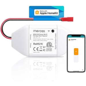 Meross Smart WiFi Garage Door Opener Remote for $50