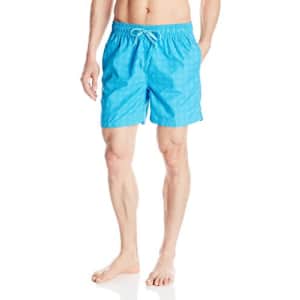 Kanu Surf Men's Apollo Swim Trunks (Regular & Extended Sizes), Charles Aqua, X-Large for $13