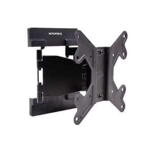 Monoprice Ultra-Slim Full-Motion Articulating TV Wall Mount Bracket - for TVs 23in to 42in Max for $34