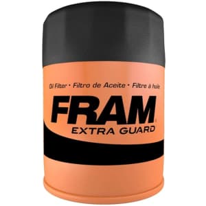 FRAM Extra Guard Oil Filter for $4 FRAM Extra Guard Oil Filter for $4