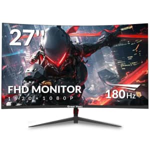 Great Voell 27" 1080P 180Hz FreeSync Gaming Monitor for $105