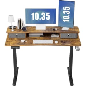 48" Electric Standing Desk for $90