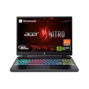 Acer Nitro 16 Gaming Laptop | AMD Ryzen 9 7940HS Octa-Core CPU | NVIDIA GeForce RTX 4070 Laptop GPU for $2,050