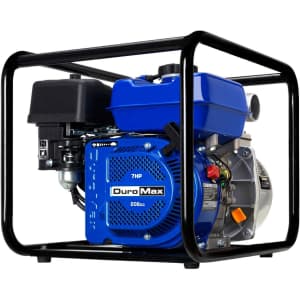 DuroMax 3,600 RPM 2" Gasoline-Powered Portable Water Pump for $265