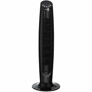 Amazon Basics Digital Oscillating 3 Speed Tower Fan with Remote for $51
