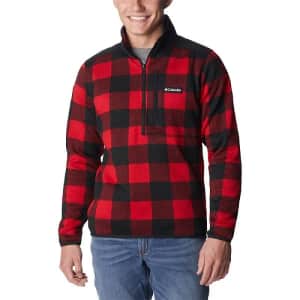 Columbia Men's Sweater Weather II Half-Zip Fleece Pullover for $42