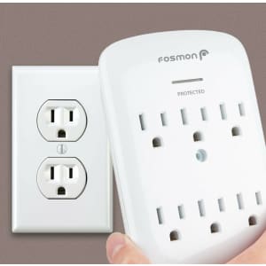 Fosmon 6-Outlet Surge Protector for $11 Fosmon 6-Outlet Surge Protector for $11