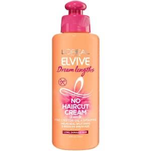 L'Oreal Elvive Dream Lengths No Haircut Cream Leave-in Conditioner for $6