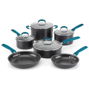 Cuisinart Color Impressions 10-Piece Nonstick Hard-Anodized Cookware Set for $137