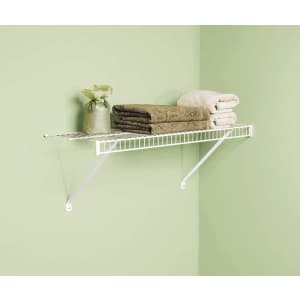 Rubbermaid 3-Foot Linen Closet Shelf Kit for $20