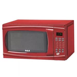 RCA RMW1112-RED 1.1 cu. ft. 1000W Microwave, Red for $107