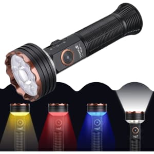 TrustFire TC50 Waterproof Rechargeable LED Flashlight for $54