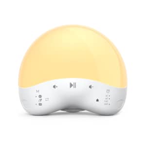 TaoTronics Sound Machine with Night Light for $12