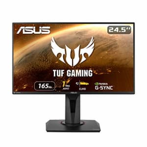 ASUS TUF Gaming 24.5" 1080P Monitor (VG259QR) - Full HD, 165Hz, 1ms, Extreme Low Motion Blur, for $209