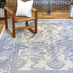 Home Dynamix Nicole Miller Patio Country Ayana Indoor/Outdoor Area Rug, 5'2"x7'2", Traditional for $75