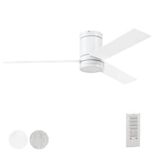 Prominence Home Espy, 52 Inch Flush Mount Contemporary Indoor LED Ceiling Fan with Light, Remote for $139 Prominence Home Espy, 52 Inch Flush Mount Contemporary Indoor LED Ceiling Fan with Light, Remote for $139