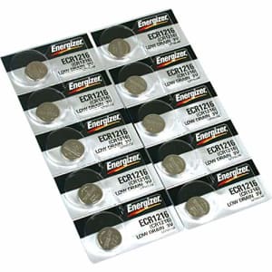 10 CR1216 Energizer Watch Batteries Lithium Zero Mercury Battery Cell for $13