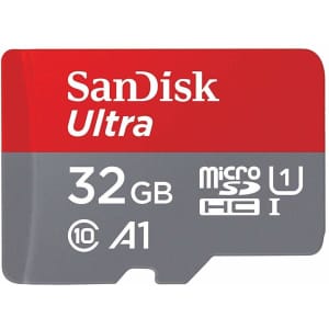 SanDisk Ultra 32GB UHS-I Class 10 microSD Card for $7 SanDisk Ultra 32GB UHS-I Class 10 microSD Card for $7