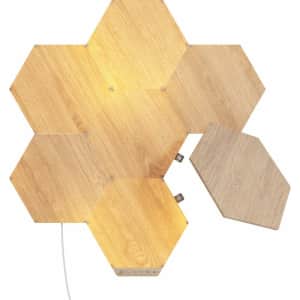 Nanoleaf Elements Wood Look Hexagons Smarter Kit for $200 Nanoleaf Elements Wood Look Hexagons Smarter Kit for $200