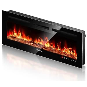 Visveil 50" Electric Fireplace for $180