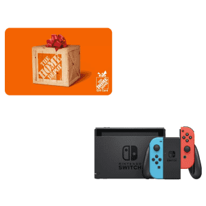 Nintendo Switch or $200 Home Depot Gift Card: Free w/ Verzion 5G Home Plus Internet