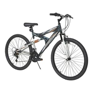 Dynacraft Silver Canyon 26" Men's Dual Suspension Mountain Bike for $200
