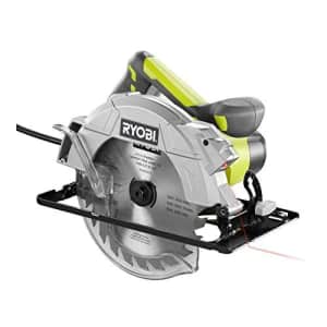 Ryobi CSB143LZK 14-Amp 7-1/4 in. Circular Saw with Laser (Green) for $125