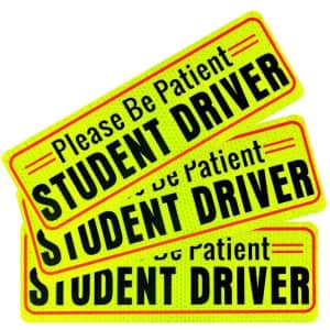 Besby Student Driver Magnet 3-Pack for $6