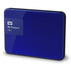 WD My Passport Ultra 1TB USB 3.0 External Hard Drive for $38