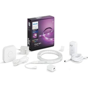 Philips Hue Lightstrip Starter Kit for $50 Philips Hue Lightstrip Starter Kit for $50
