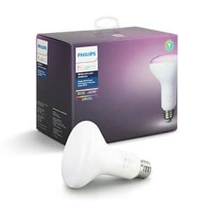 Philips Hue Single Premium BR30 Smart Bulb Downlight for 5-6 inch recessed cans, 16 million colors for $52