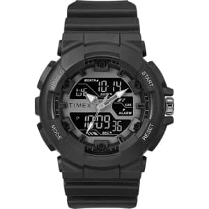 Timex Men's The HQ DGTL 50mm Combo Watch for $23 Timex Men's The HQ DGTL 50mm Combo Watch for $23