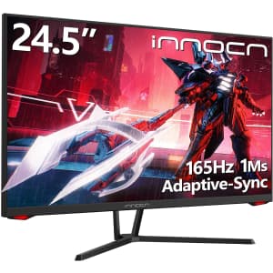 INNOCN 24.5" 1080p 165Hz FreeSync LED Gaming Monitor for $119